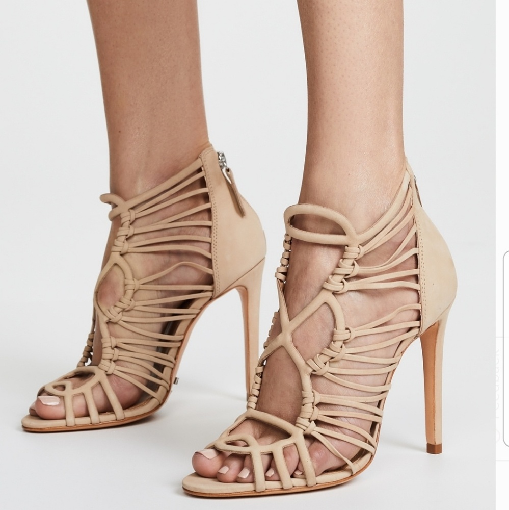 NEW Schutz Naama Caged Heel size 8